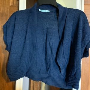 Maurices size L cropped short sleeve cardigan